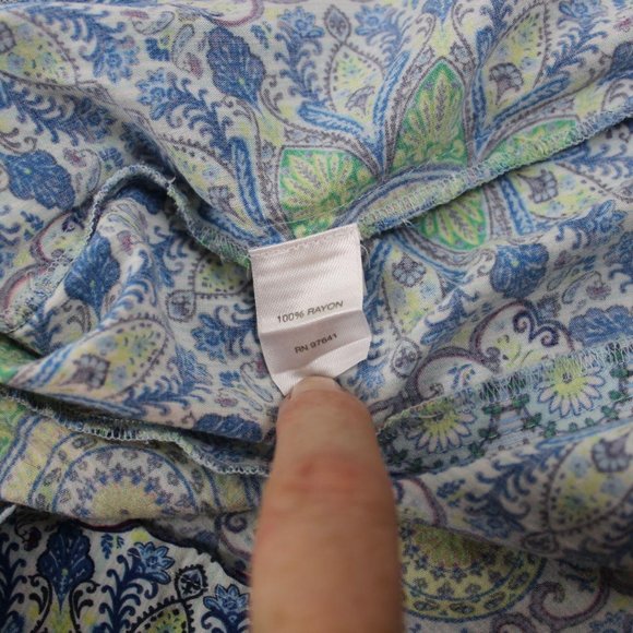 J. Jill L Sleeveless Button Tunic Top Shirt - Picture 6 of 6